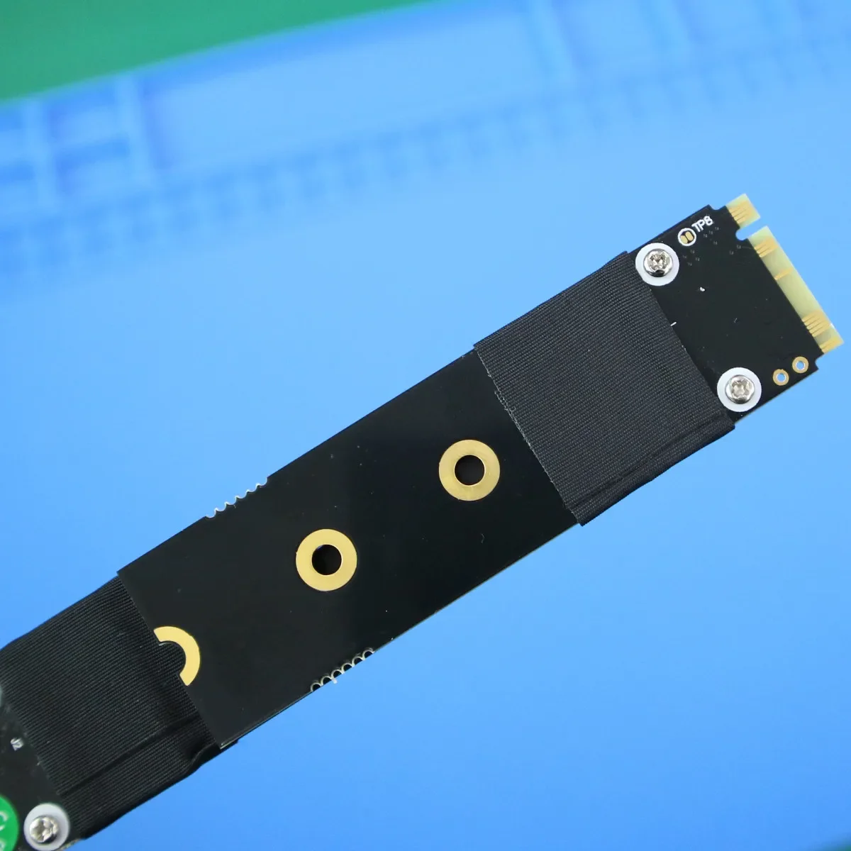 ADT 라이저 M.2 NGFF NVMe-PCI Express 3.0 4.0 X8 PCIe 8x LAN용 확장 케이블, RAID SSD 카드-M2 ultra SSD, M-key R48