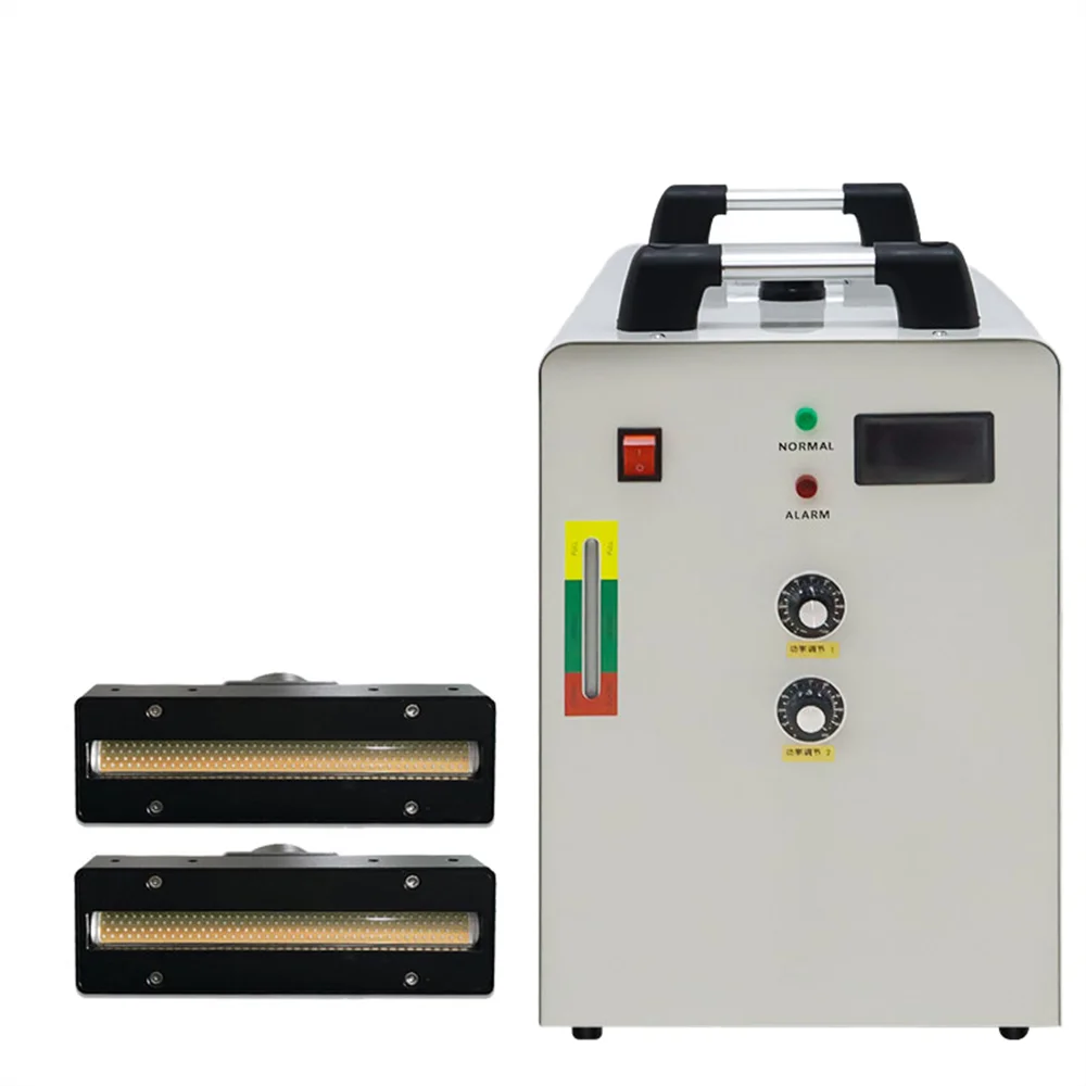 

350W UV LED Curing Drying Lamp UV Printer Machine Water Cooled UV LED Curing System 395nm 14015