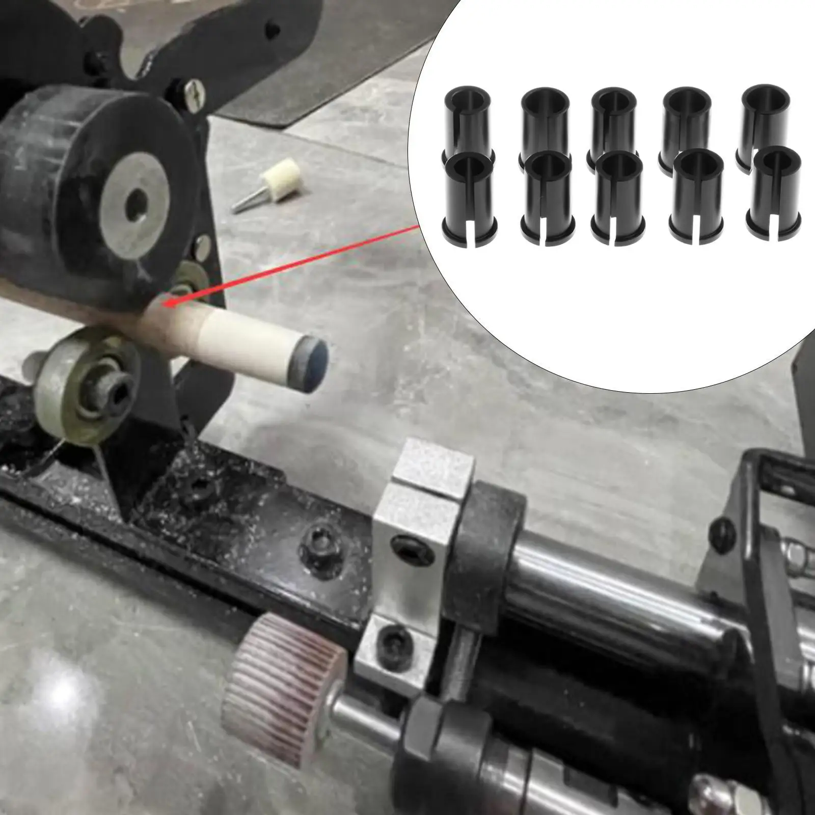 

10 Pieces Pool Cue Tip Repair Tool Cues Care Kit for Snooker Sports Beginner