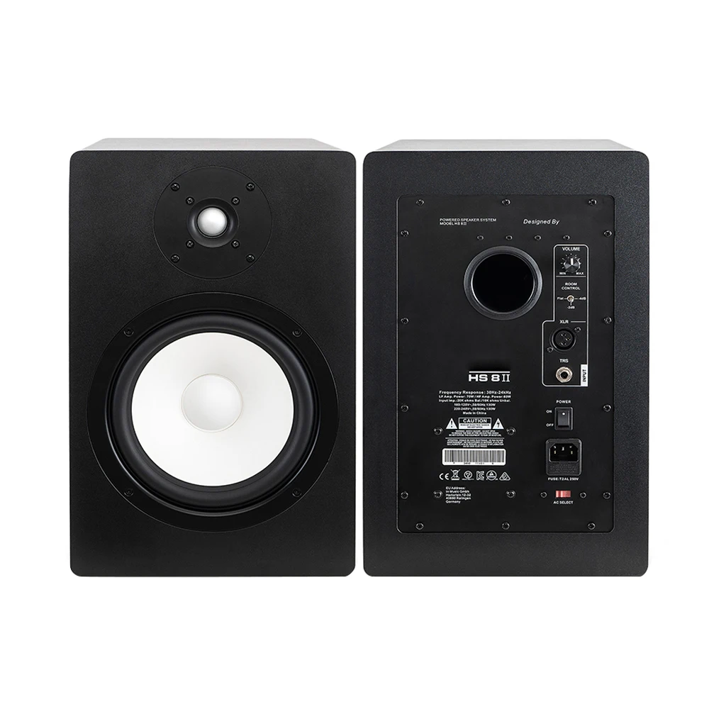 

HS-8 II 8-inch Studio Monitor Speakers With 70W Total Power And Anti-Magnetic Design For Accurate Sound Reproduction