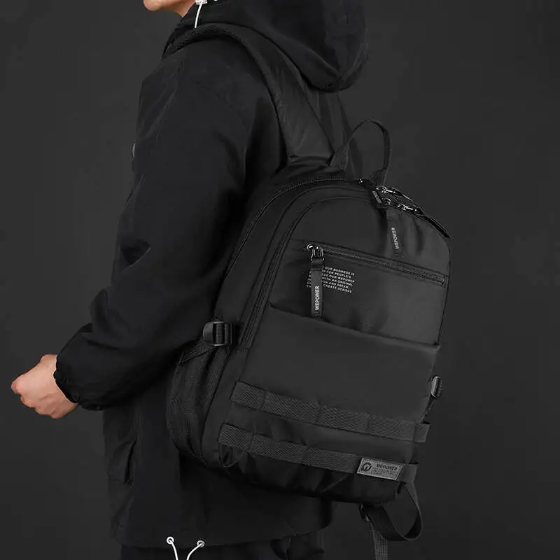 Durable Men's Backpack - Water-resistant, Large Capacity, Casual Business & Studentbagwithlaptop Compartment, Backpackforschool