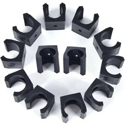 12 pezzi supporto di ricambio per stecca da biliardo a parete stecca da biliardo in plastica/clip per supporto per canna da pesca accessori da biliardo