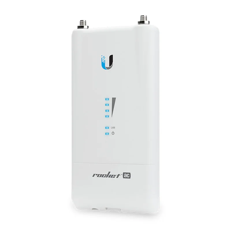 UBIQUITI R5AC-LITE UISP AirMAX Rocket AC Lite 5 GHz BaseStation Wireless Network Bridge 8.5W 1x10/100/1000 Mbps Outdoor AP