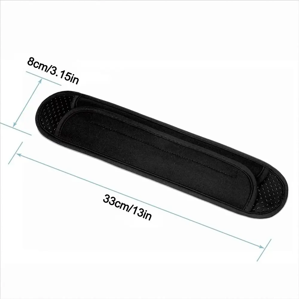 استبدال حزام الكتف وسادة عدم الانزلاق انفصال حقيبة كمبيوتر محمول حزام وسادة تنفس على ظهره وسادة الكتف حقيبة الملحقات #6