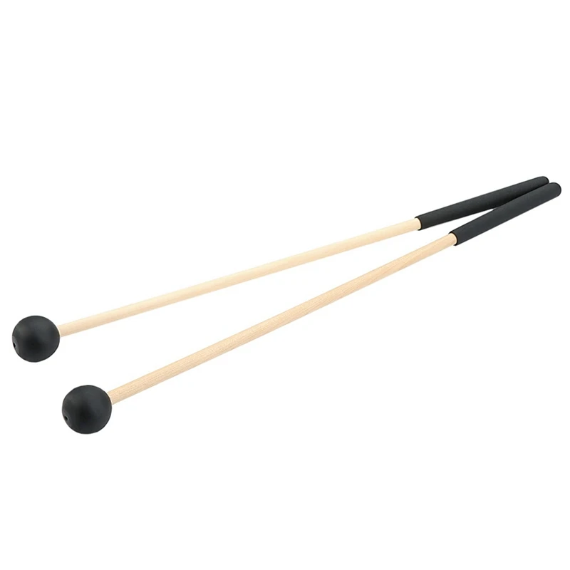 

1 Pair Rubber Head 29.6Mm Xylophone Drumsticks For Marimba Mallet Percussion Instrument Mallet Accessories Part