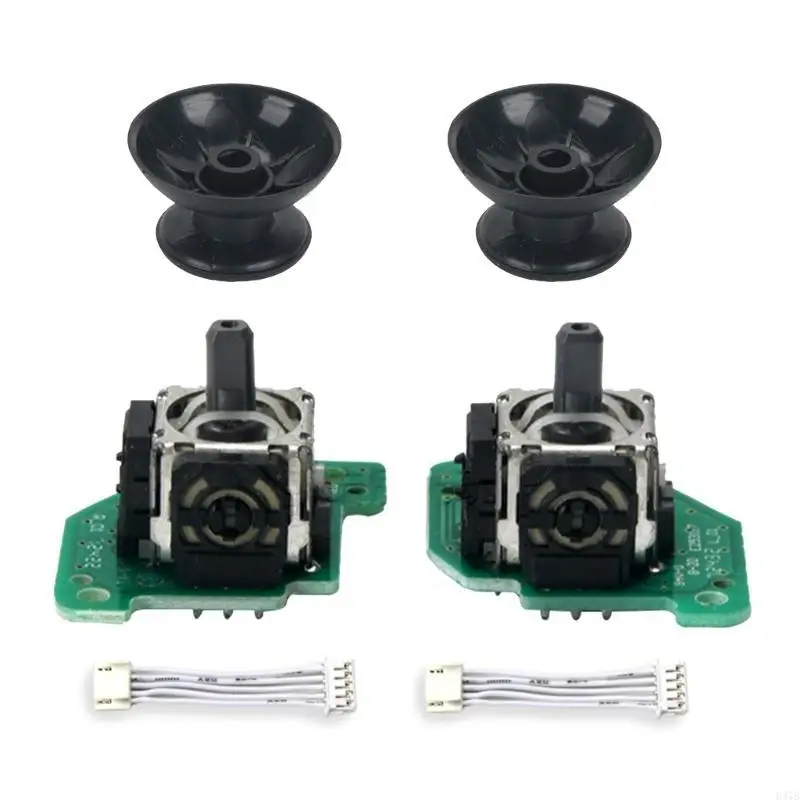 H37B Links rechts Joystick Thumb Modul Controller Ersatz -Analogmodul mit PCB -Board- und Steckerkabel