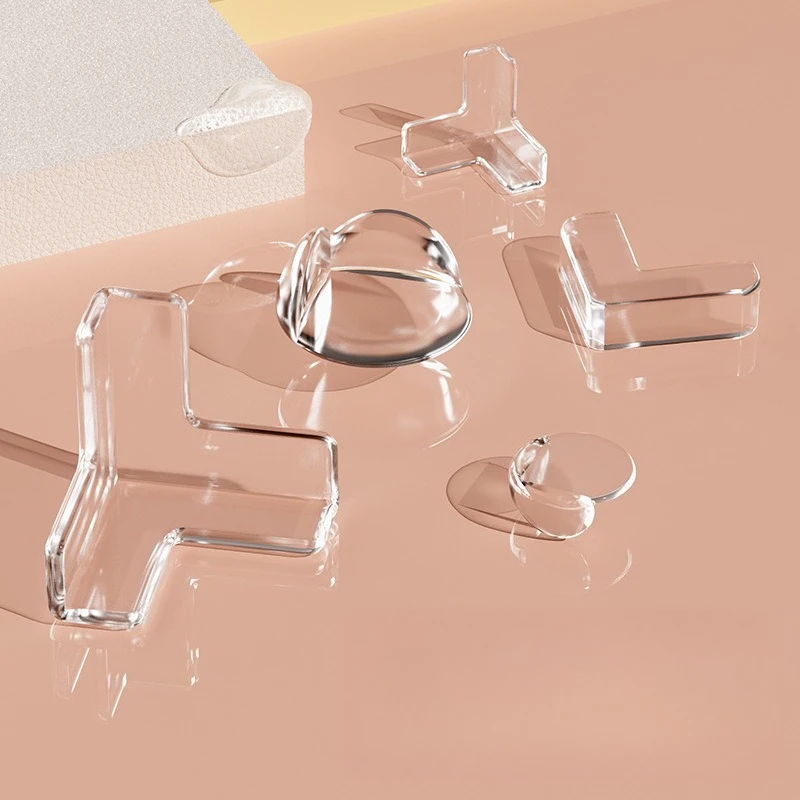 4/8/16pcs Transparent Corner Protectors Anti-Scratch Right-Angle Edge Guards Suitable for Furniture Corner Protection Covers