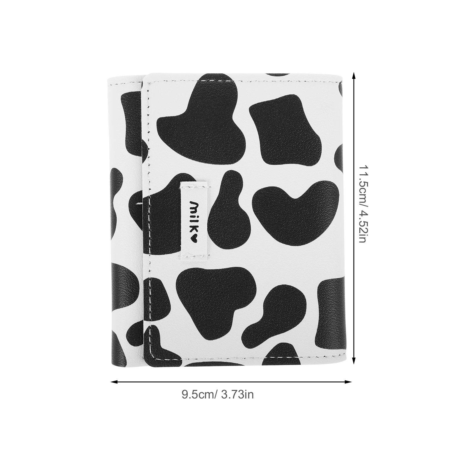 Cow Prints Wallet Women Cow Pattern Card Holder Mini Coin Purse Organizer Credit Card Case Small Cute Wallet Evening Bag