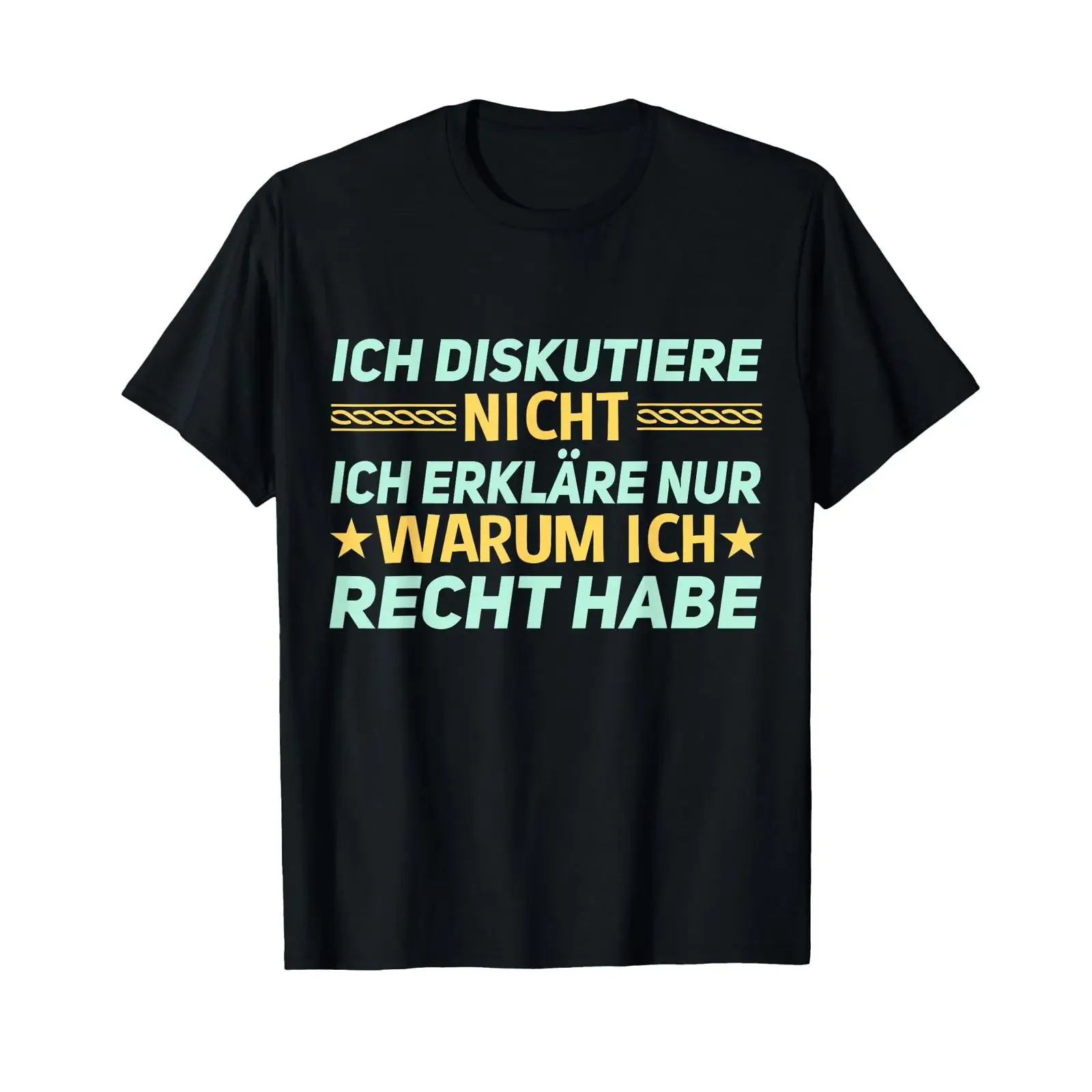 I Don't Argue Explain Why I'm Right T Shirt vintage Washed Comfortable Versatile Stretched homme Top For Everyday Wear Casual