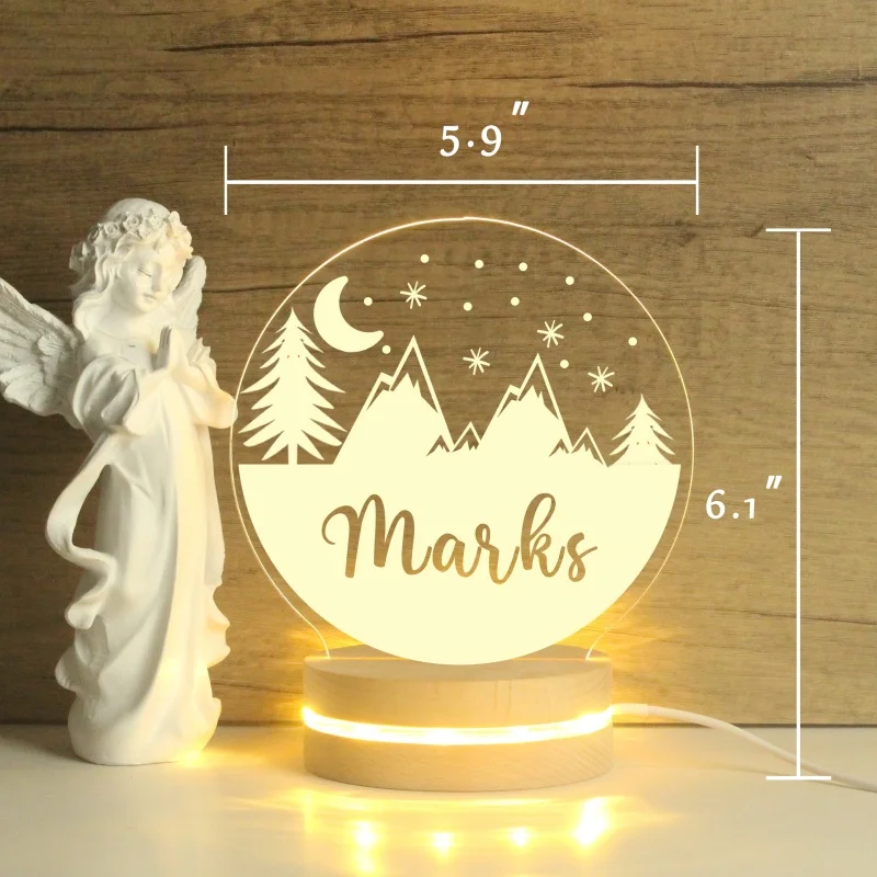 Custom Name Night Light,Personalized Gift for Baby,Baby Night Light,Baby Gift,Personalized Gift for Kids,Kids Room Decor