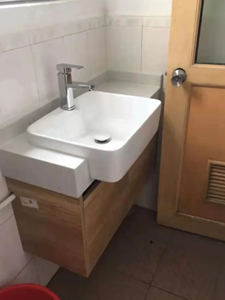 

Semi-embedded wash basin Taichung Semi-hanging Square hotel B & B embedded Round washbasin