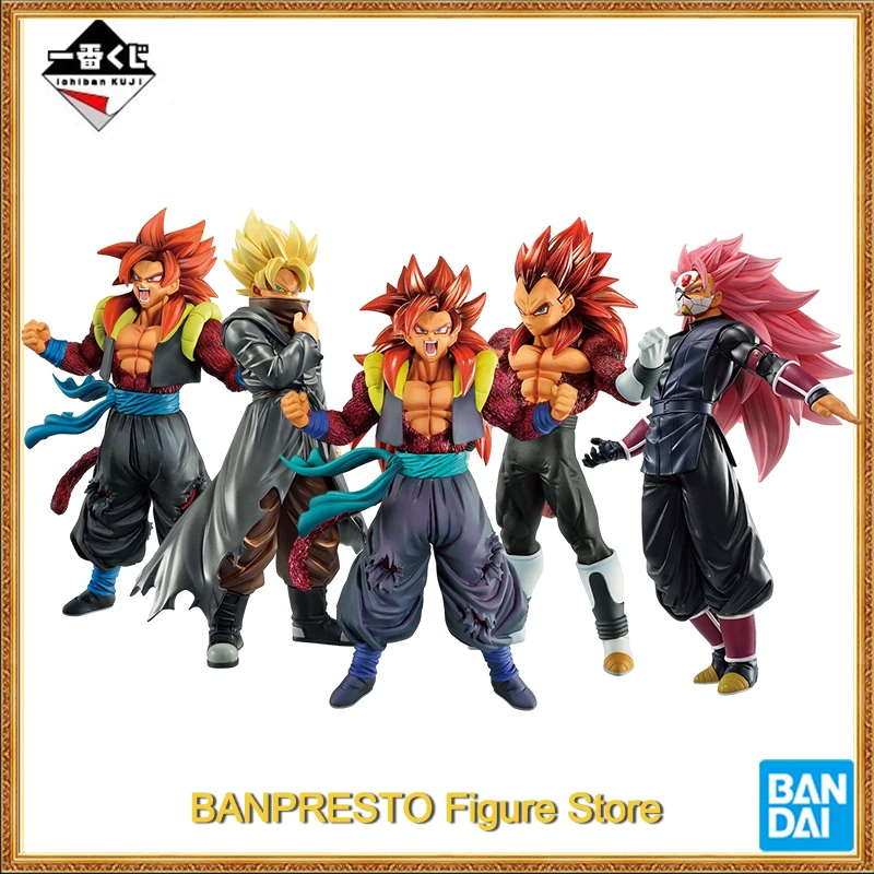 Original Bandai Ichibansho Kuji Super Dragon Ball Heroes 4th Mission Figures Collection Action Model Toys