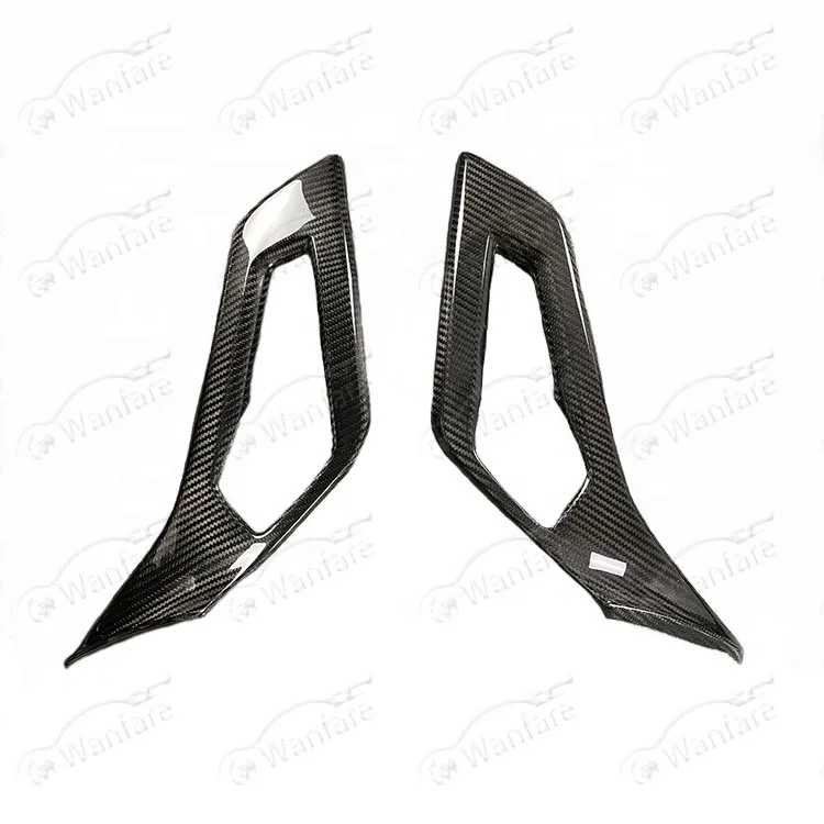 DRY CARBON FIBER INTERIORS DOOR HANDLE for LAMBORGHINI AVENTADOR LP700-4 LP720 LP750 SVJ