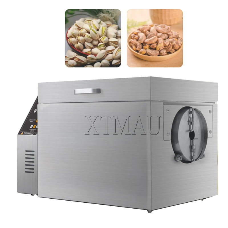 

Electric Drying Peanut Nut Roasting Machine Commercial Beans Sesame Grains Roaster