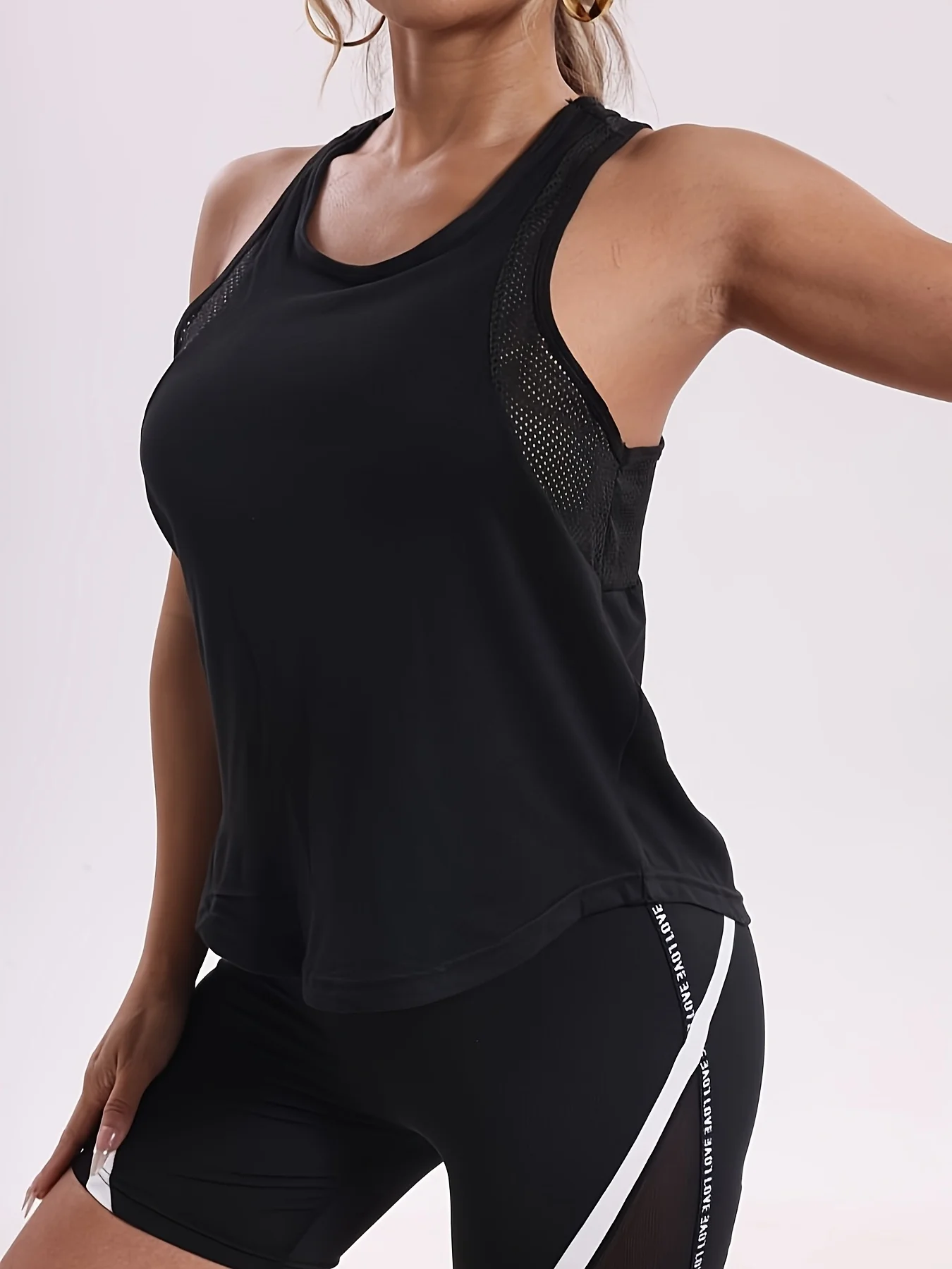 Summer Women Tank Tops Basic Quick Drying Sports Vest Casual Breathable Soft Loose Sleeveless Gym Outdoor Wear Woman Tank Shirts