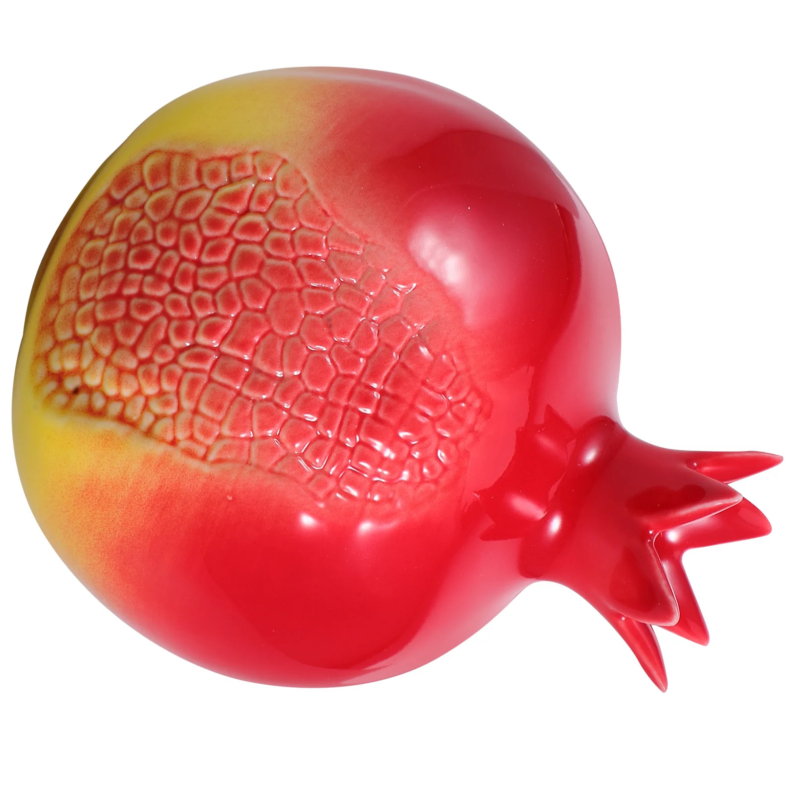 

Pomegranate Shaped Vase Container Hydroponic Vases Creative Ceramic Flower Decoration