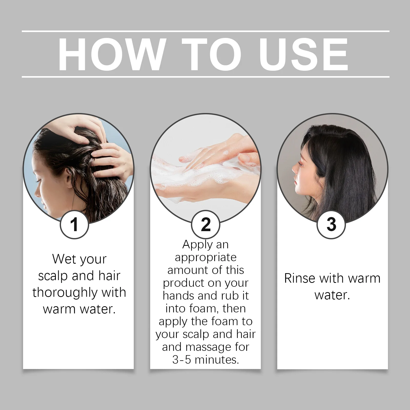 شامبو تنظيف فروة الرأس للشعر، شامبو لطيف للتحكم في الزيوت وإزالة القشرة، شامبو منعش لتنعيم منتجات العناية بالشعر أكثر نعومة #6