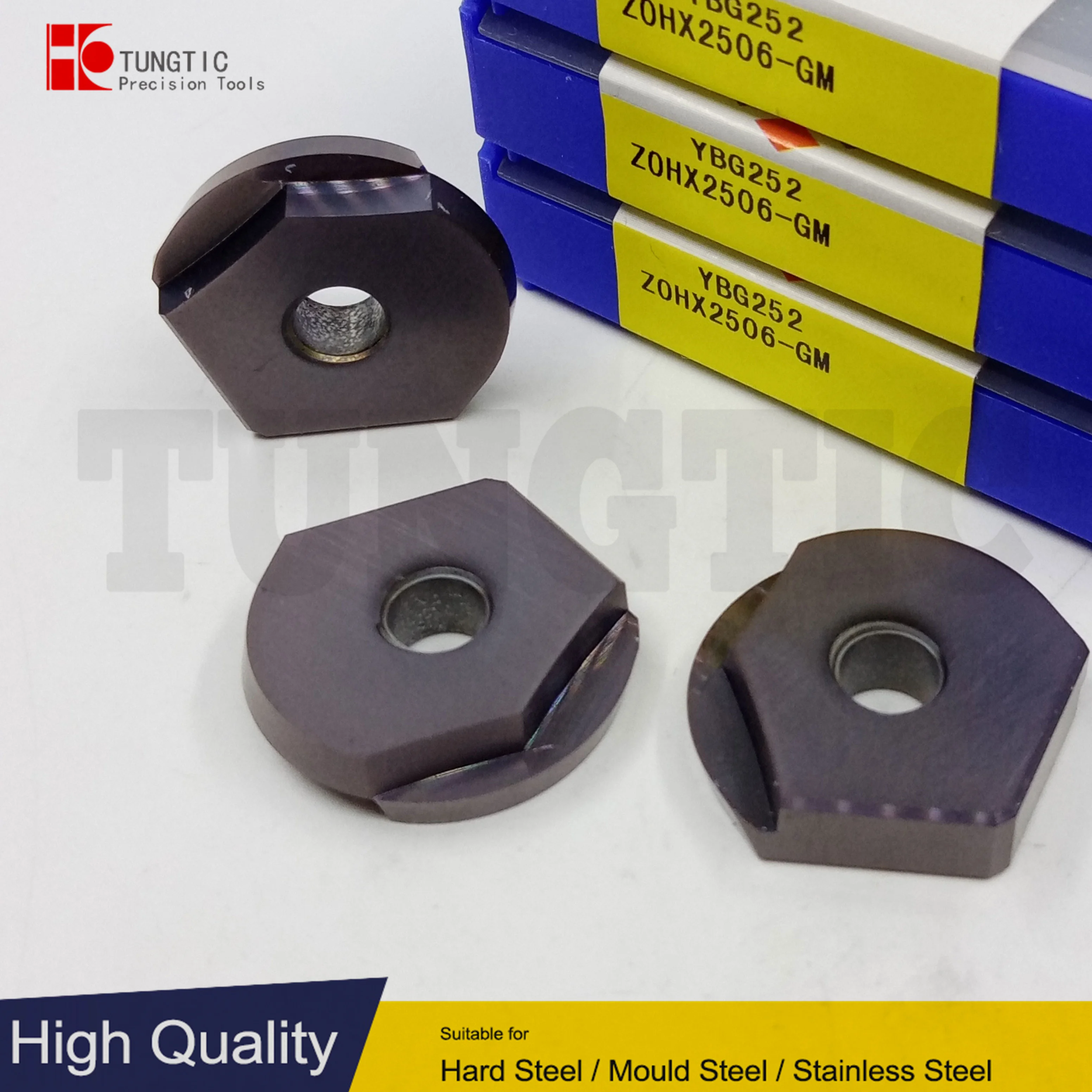 YBG252 ZOHX2506-GM Milling Inserts Carbide Cutter For Cast Iron Machining Metal