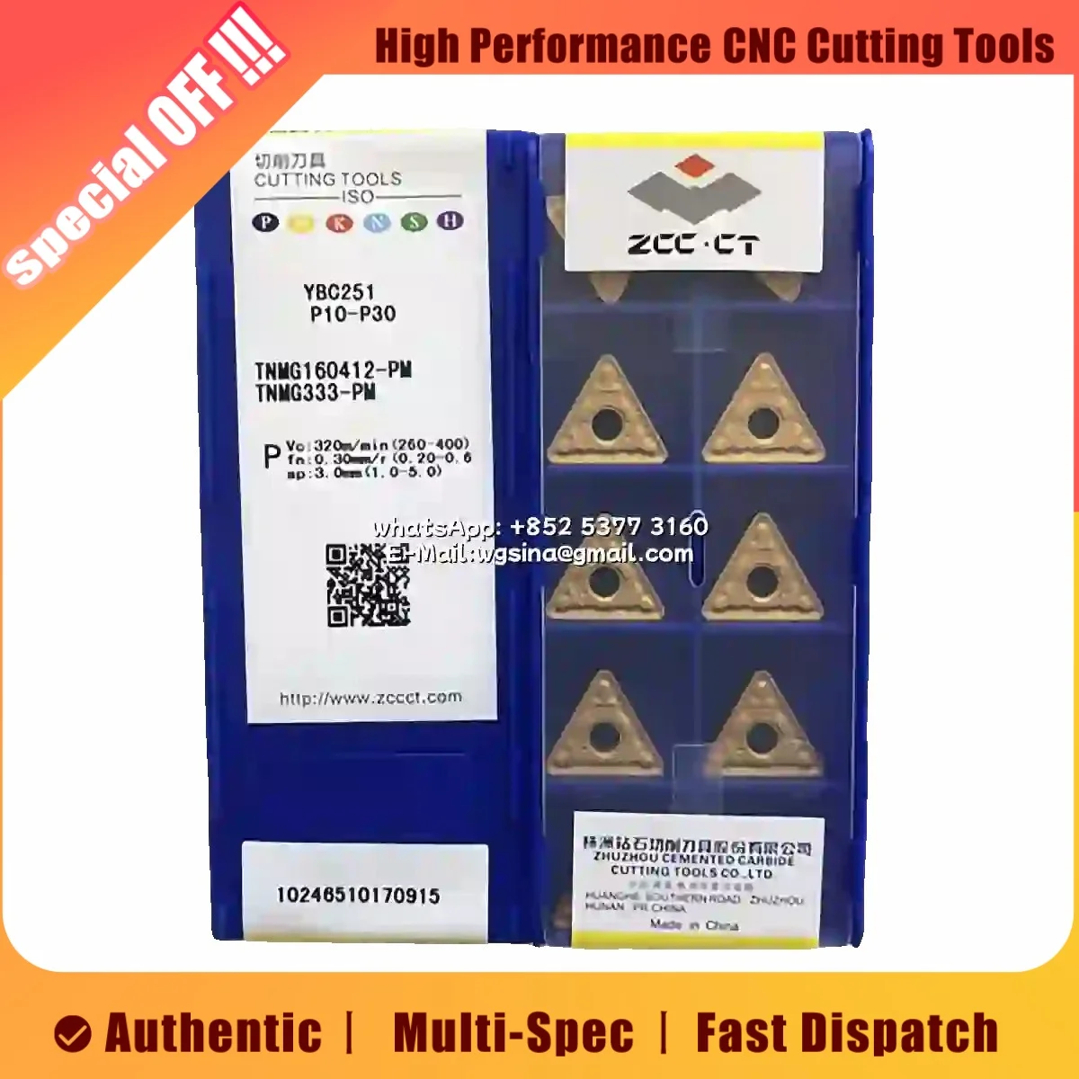 

ZCC CT оригинальные твердосплавные токарные пластины TNMG TNMG220408/12 TNMG220404 TNMG160412 TNMG160408 TNMG160404 YBC251