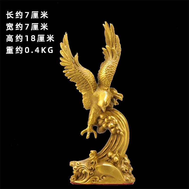 Collection Brass Eagle Dapeng Spreads Its Wings Crafts Statue Ornaments