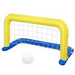 Inground Pool Volleyball Net/ Basketball Hoop/Hand Goal Set Thicker & Durable Inflatable Water Toy Pool Games for Adults and