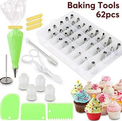 Wholesale Different Type Turntable Tools Set Rotating Decorating Tips Set / Cake Stand / Decorating Kit t