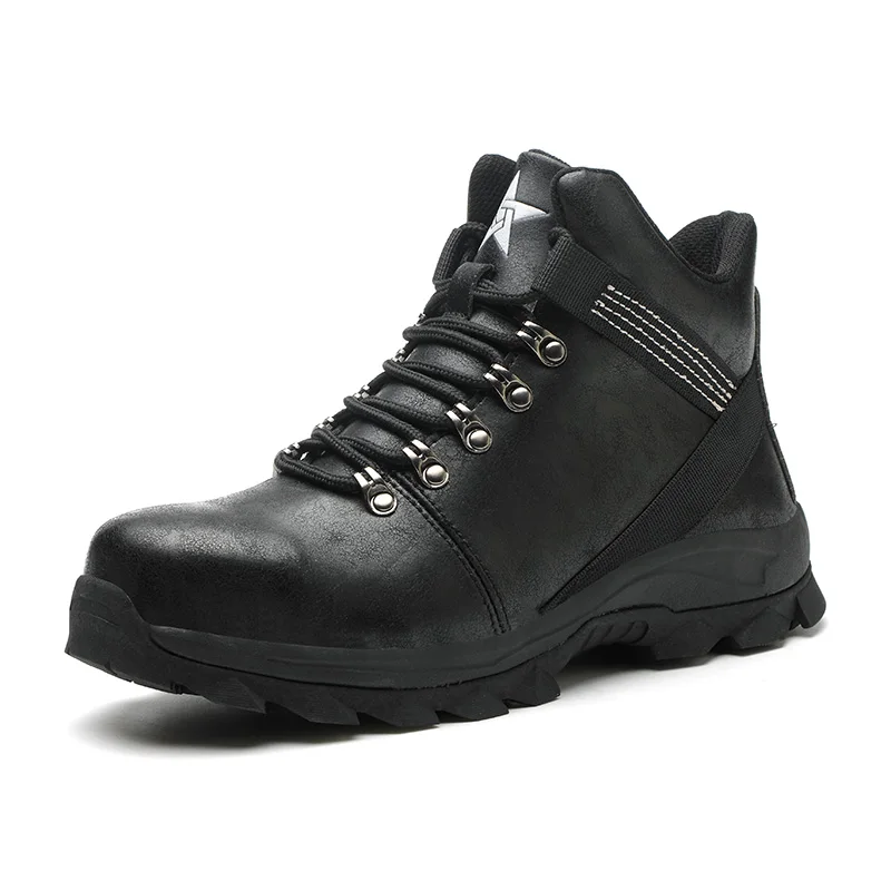 Amawei botas hombre รองเท้าผู้ชาย, รองเท้าทำงานหัวเหล็กรองเท้าเพื่อความปลอดภัยน้ำหนักเบารองเท้าทำงาน LBX915