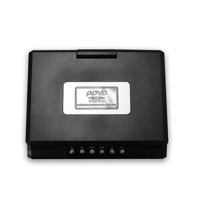 9.8 Inches Portable DVD Player High Clarity TV Function Built-in Card Reader Swivel Screen Mobile VCD Players for Travel