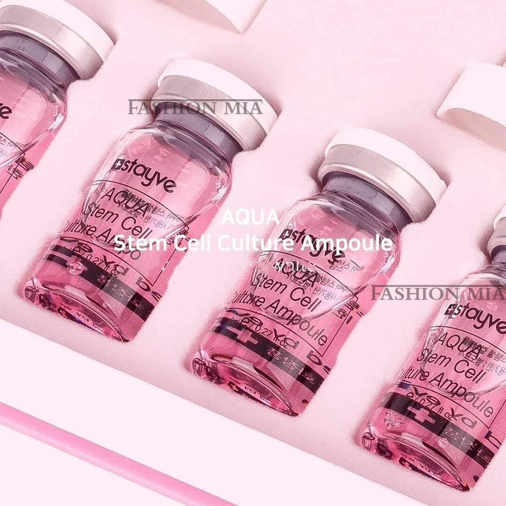 Corea 8ml Stayve Aqua BB Cream Glow Skin Booster Kit Rosa brillo ácido hialurónico blanqueamiento hidratante rejuvenecimiento cuidado de la piel