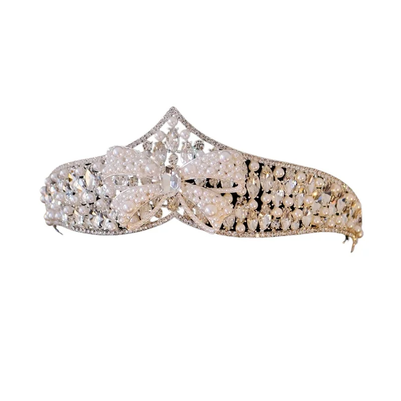

Luxury Handmade Headwear Bridal Crown Wedding Hair Accessories Birthday Crown Wedding Photography Accessories