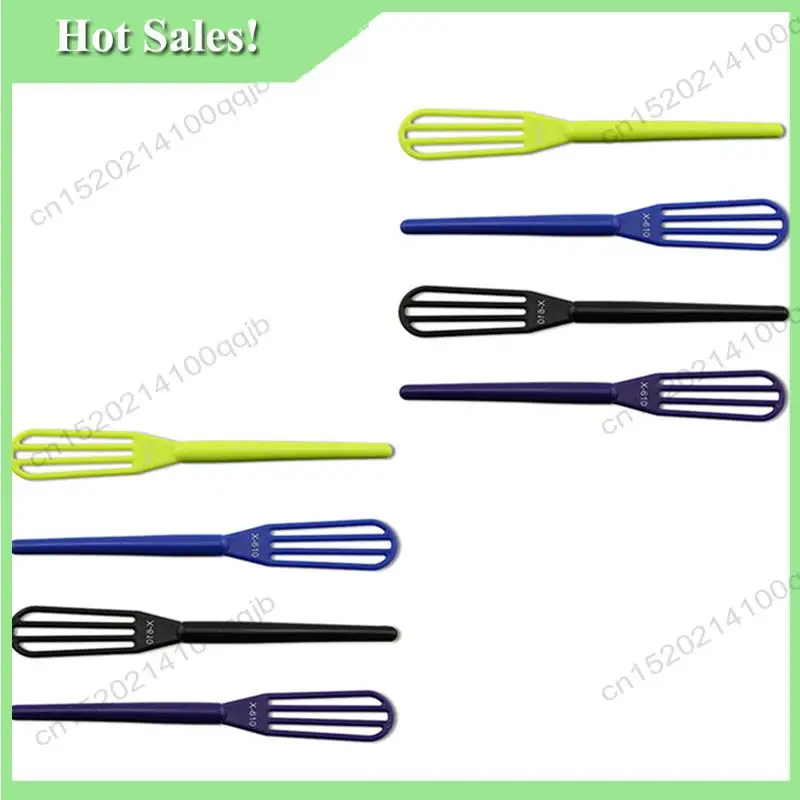 -FDDT 10Pcs/Pack Pro Salon Hairdressing Dye Cream Whisk Plastic Hair Mixer Barber Stirrer Blender Hair Care Styling Tools