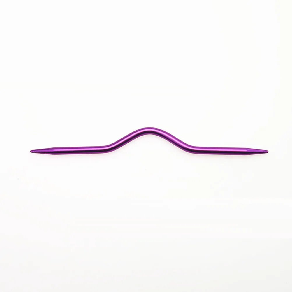 مجموعة أدوات حياكة السترة مكونة من 3 قطع، إبر كابل ممتازة، حامل غرزة ملتوية، تصميم مدمج لسهولة الاستخدام #5