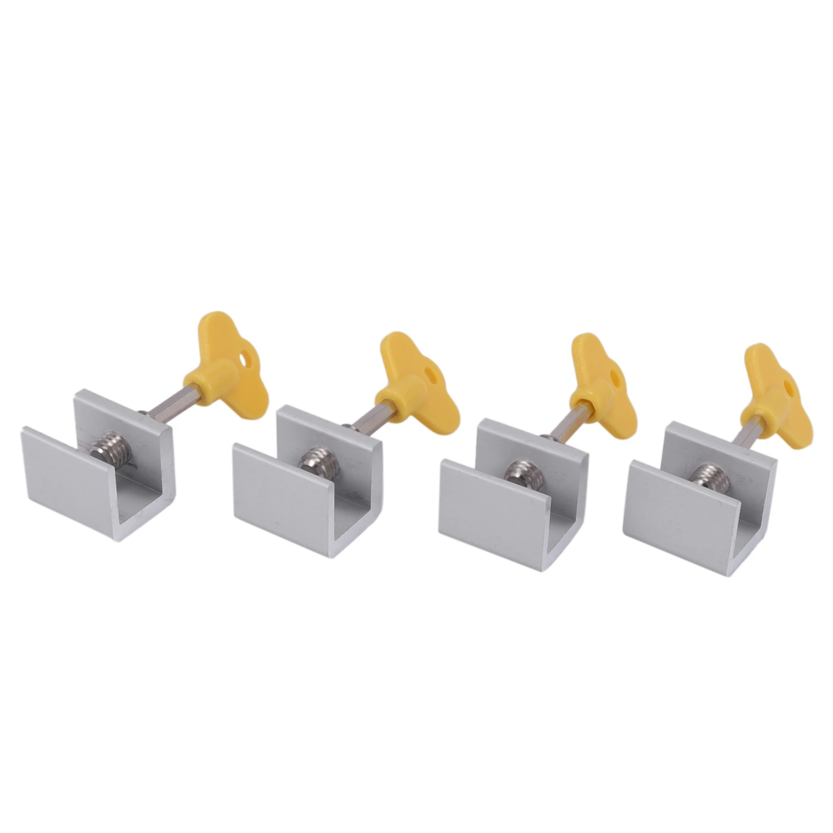 A27F-12 Sets Adjustable Sliding Window Locks Stop Aluminum + Plastic Door Frame Security Lock With Keys Home Office Lock