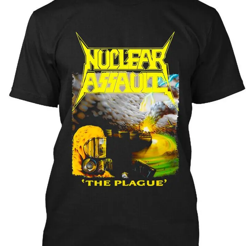 

Limited NEW Popular Nuclear Assault The Plague American Art Logo T SHIRT S 5XL