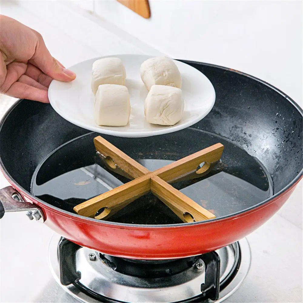 

Bamboo New Insulation Pad Pan Mats Pot Mat Holder Removable Placemats Kitchen Accessories Bowl Cup Coasters