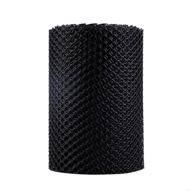 Gutter Mesh with Fixed Hooks Roof Gutter Guard Filters Fence for Outdoor Garden Drains Supplies