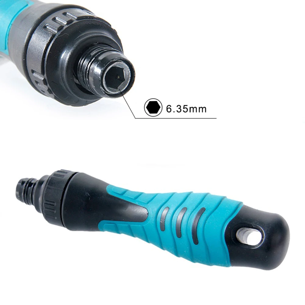 Adjustable Screwdriver Dual-end Slotted Cross Ratchet Screwdriver 6.35mm Screw Head PH2 SL6 Screwdriver Household Hand Tool