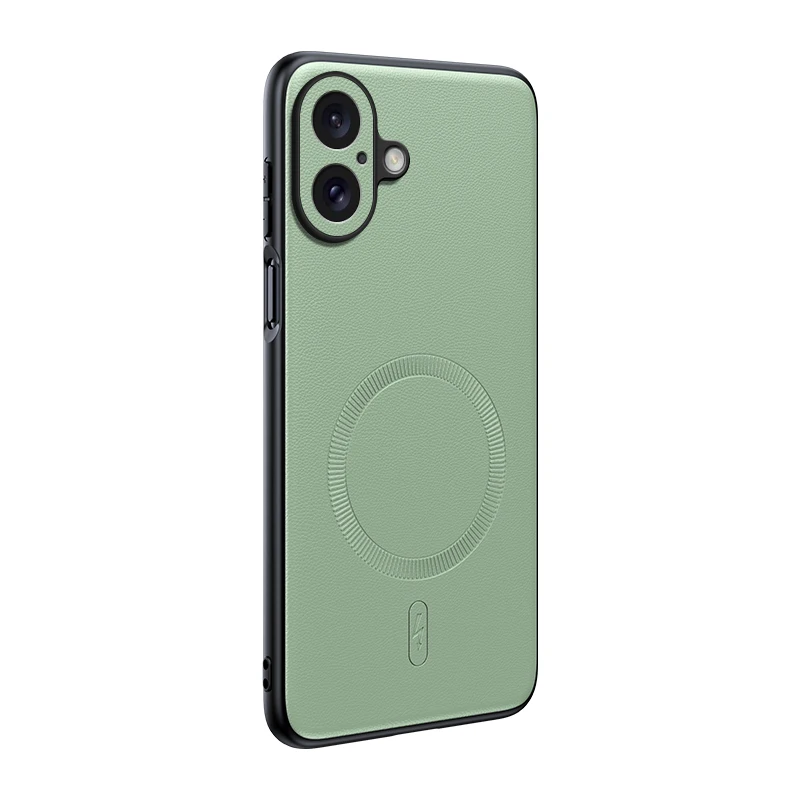 Für iPhone 17 Hülle Magnetische Leder-Schutzhülle Für iPhone 17 Anti-Fingerabdruck Rutschfest PC+TPU – Detail 3