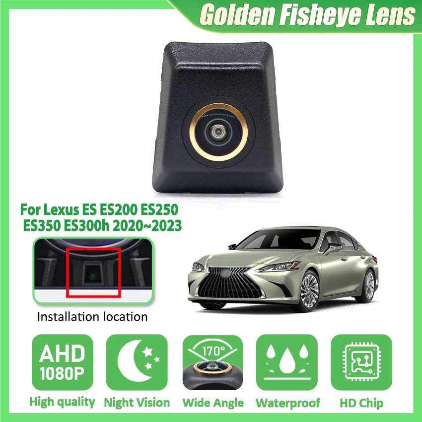 Car Front View LOGO Parking Camera AHD 1080P Night Vision for Lexus ES ES200 ES250 ES350 ES300h 2020 2021 2022 2023 High Quality