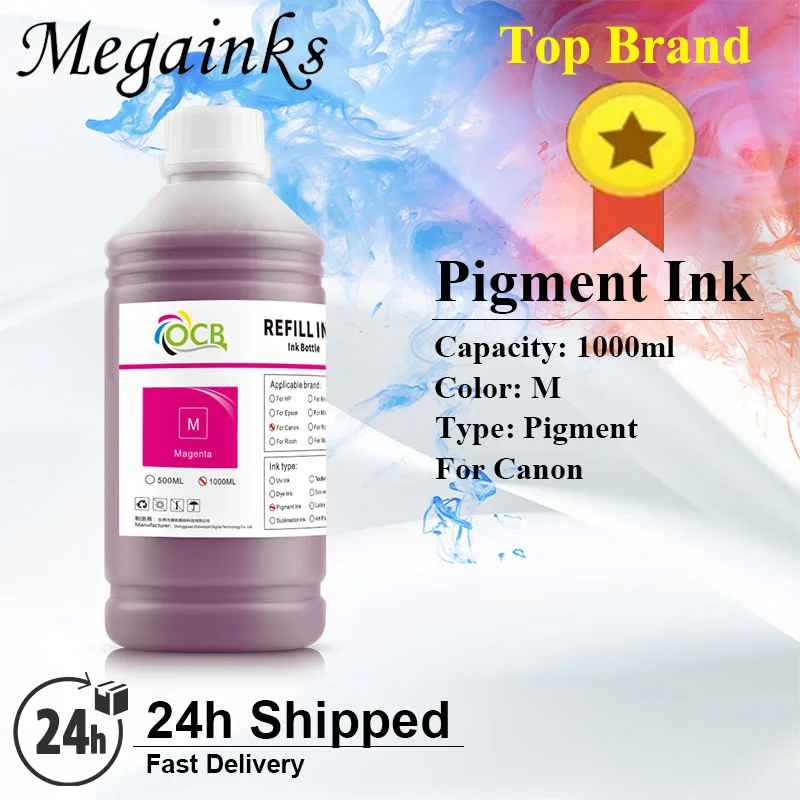 1000ML For Canon PFI-120 Pigment Ink for Canon TM200 TM205 TM300 TM305 TM-5300 TM-5305 TM-5200 TM-5205 Printer High Quality Ink