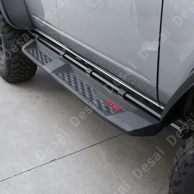 New Arrival High-Quality Steel Raptor Style Side Step Running Board with Rock Slider For Ford Bronco 2021 2022 2023