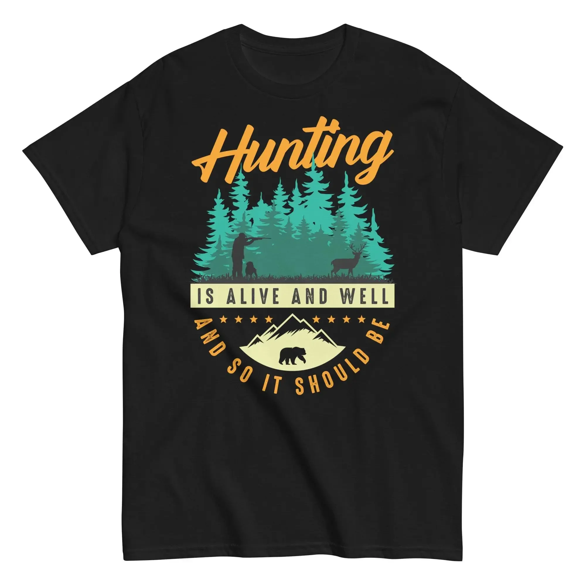I Should Be Hunting T Shirt Deer Wild Boar for Hunters