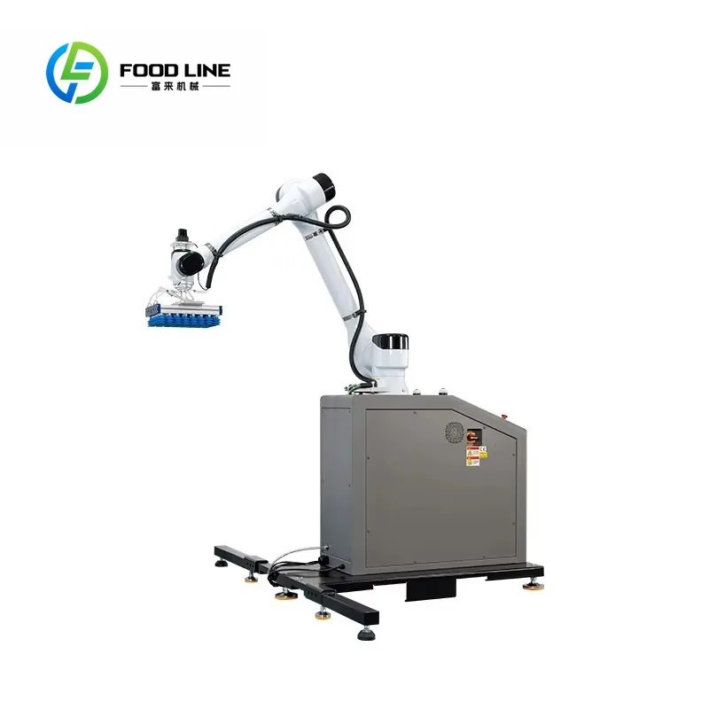 Customized Automatic Palletizer Stacking Machine Heavy Duty PLC Control for Industrial Factory Packaging Line Hot Sale