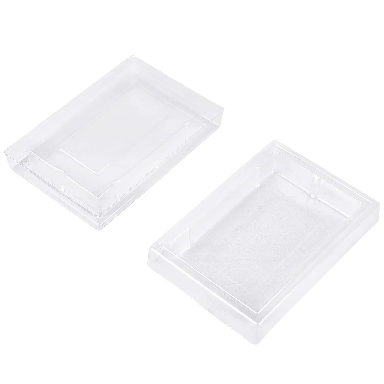 FC Clear Inlay Plastic Insert Inner Tray for Nintendo Famicom Games Replacement Display Case