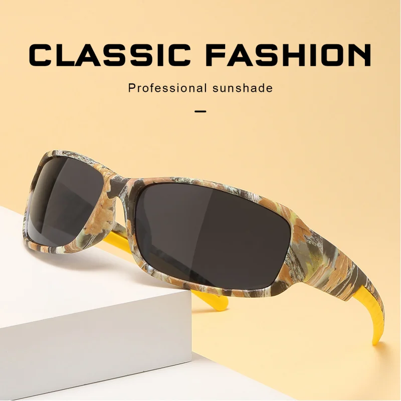 

Camouflage Polarized Sunglasses - UV400 Fishing/Hunting Glasses, Outdoor Sports Protective Eyewear