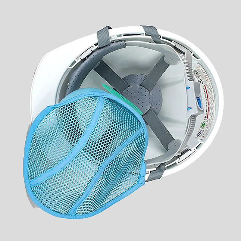 Forro de sombrero de seguridad absorbente de sudor, cómodo forro extraíble, ventilación lavable, almohadilla de inserción de refrigeración de fábrica