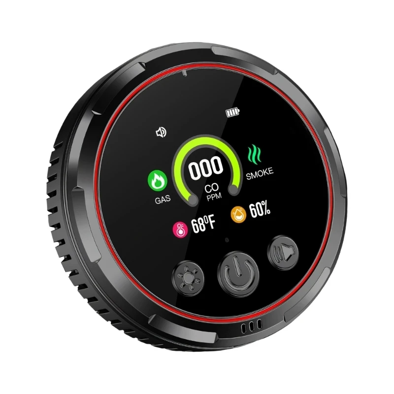 

Plugs in Gas Detector With 5 Protections Features CO LPG Temperature Humidity Trackings For Living Space high quality
