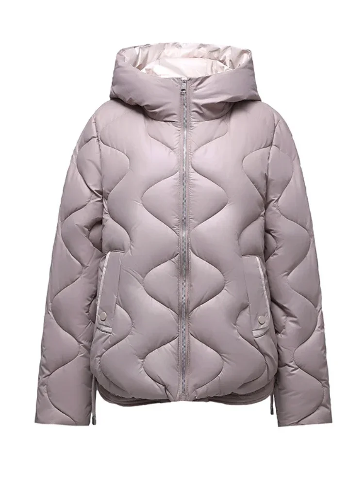 Imagem -05 - Parkas de Algodão com Capuz para Mulheres Roupas Coreanas Jaqueta de Inverno para Senhoras Cabolsa Harajuku Streetwear Acolchoado Cabolsas Novos 2023