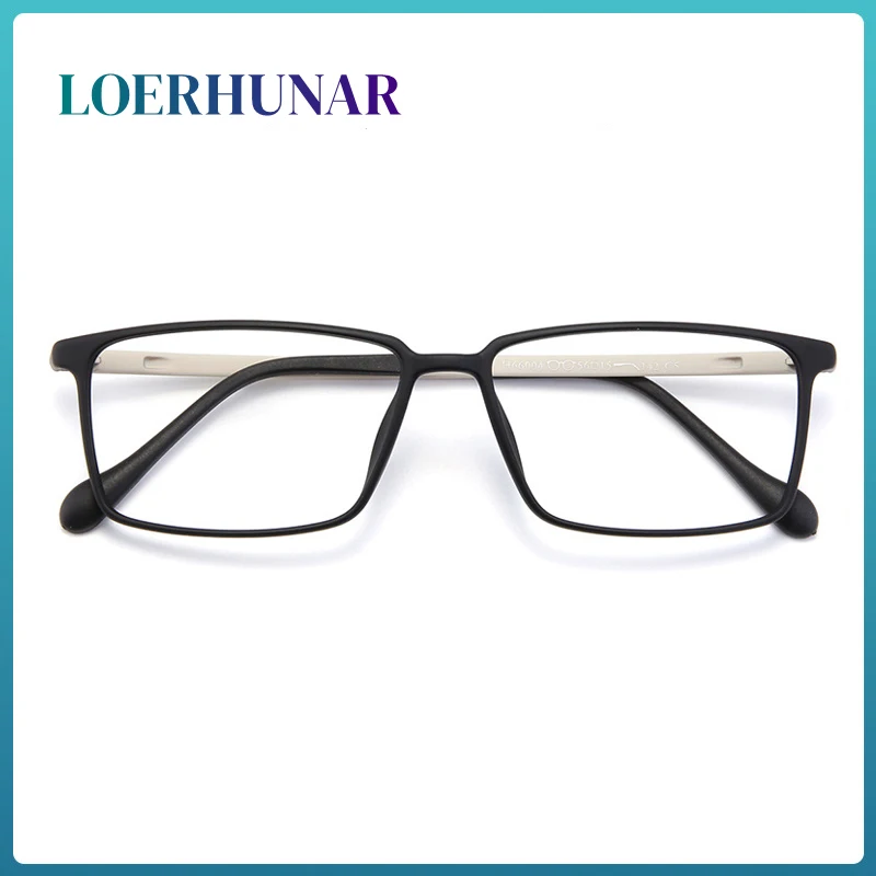 

High quality Tungsten Steel Glasses Frame Men Square Eyewear 2024 New Male Classic Full Optical Prescription Eyeglasses Frames