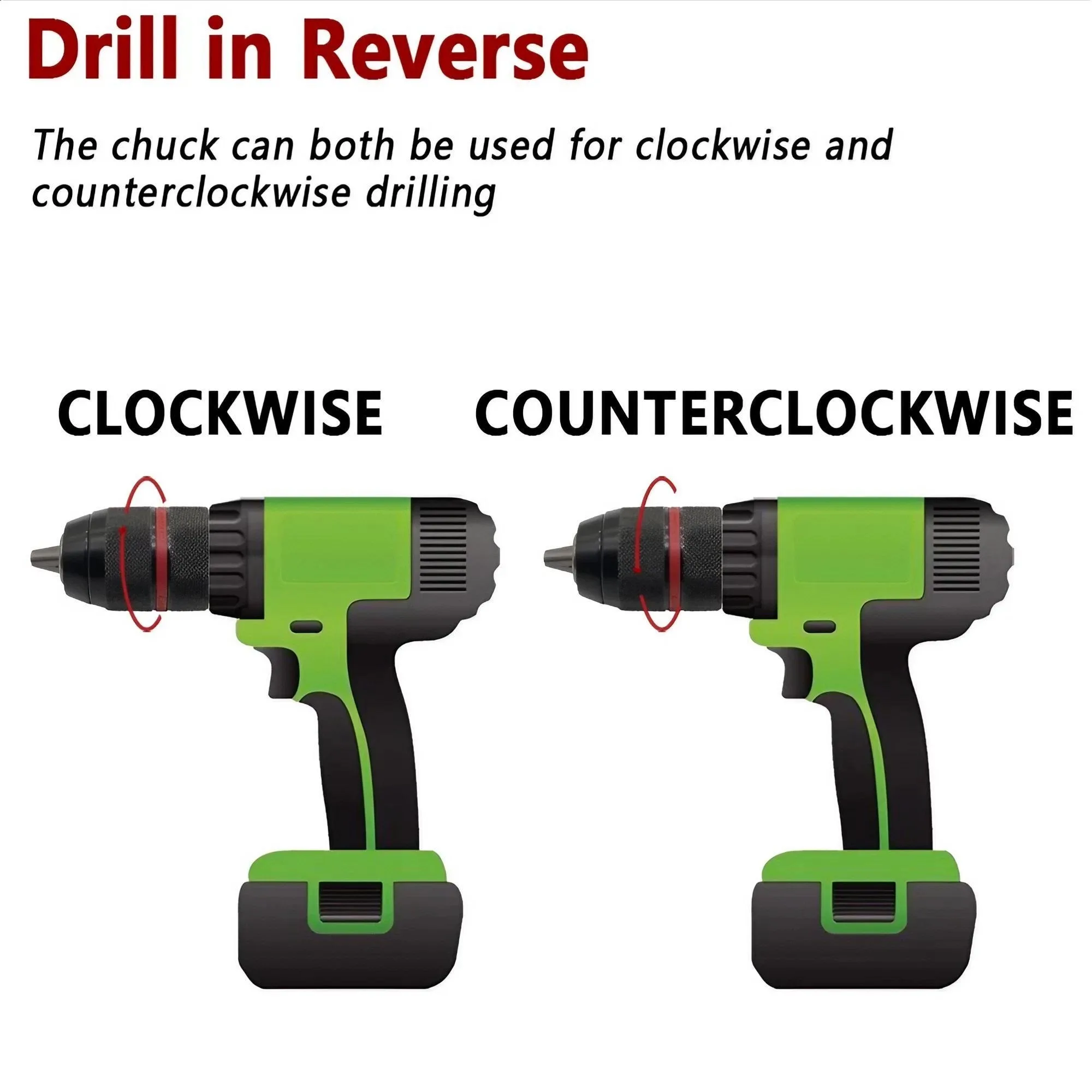 Keyless Drill Chuck Impact Drill Adapter SDS Plus Chuck Heavy Duty Drill Chuck Set Hex Shank Adapter 13mm Chuck Power Tool Accessories Patented Anti-Slip Locking Heat-Treated Maximum Clamping Force Quick Change 1050W+ Drills Professional Contractor Grade view 6